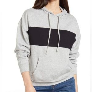 ABOUND striped pullover hoodie NWT